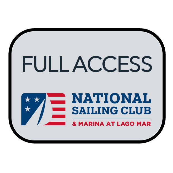 National Sailing Club Full Access Pass